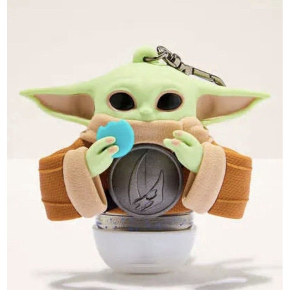 Bath & Body Works Star Wars Grogu Pocketbac Hand Sanitizer Holder Keychain